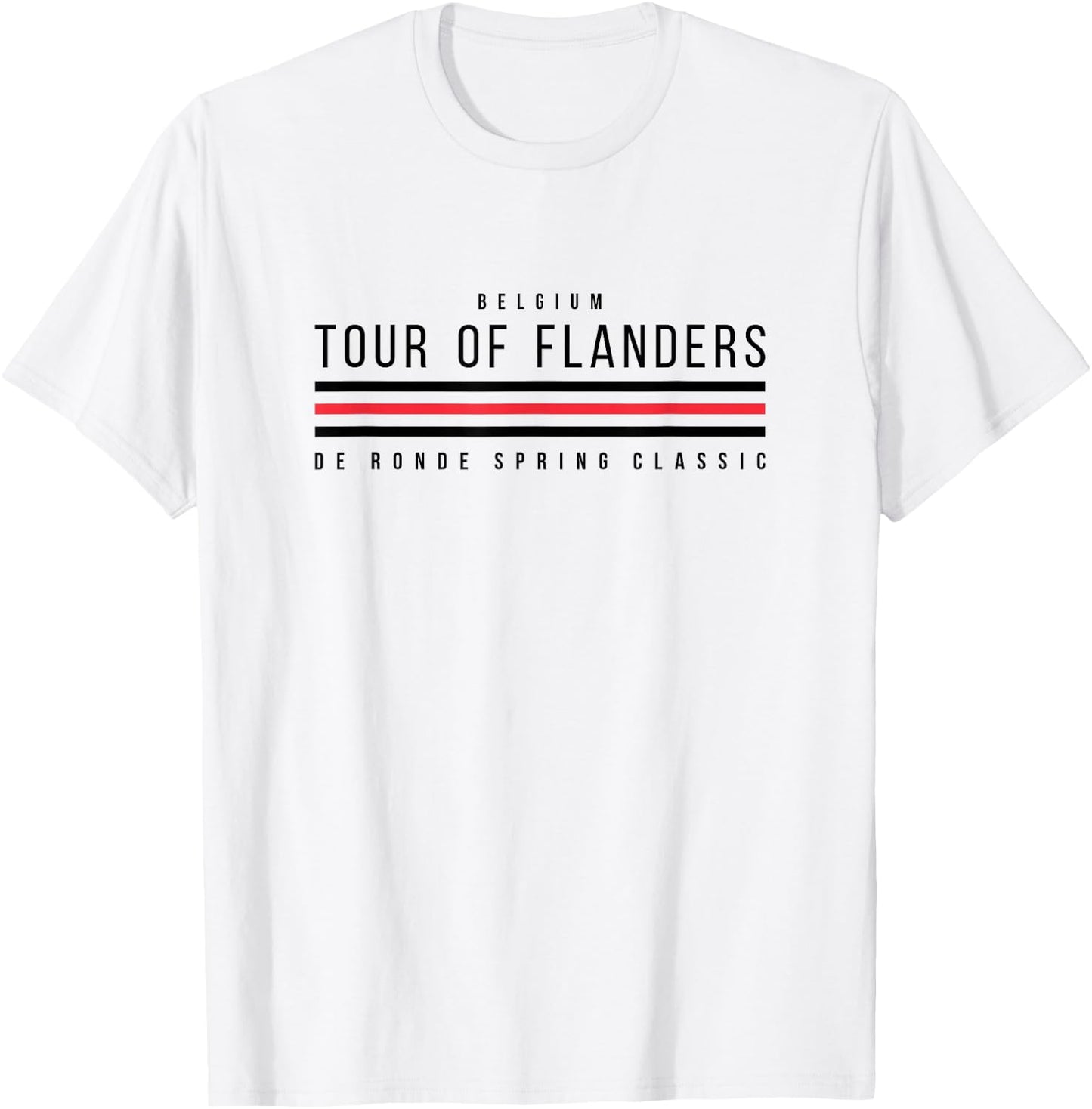Tour Of Flanders De Ronde Spring Classic Belgium T-Shirt - T-Shirt | White