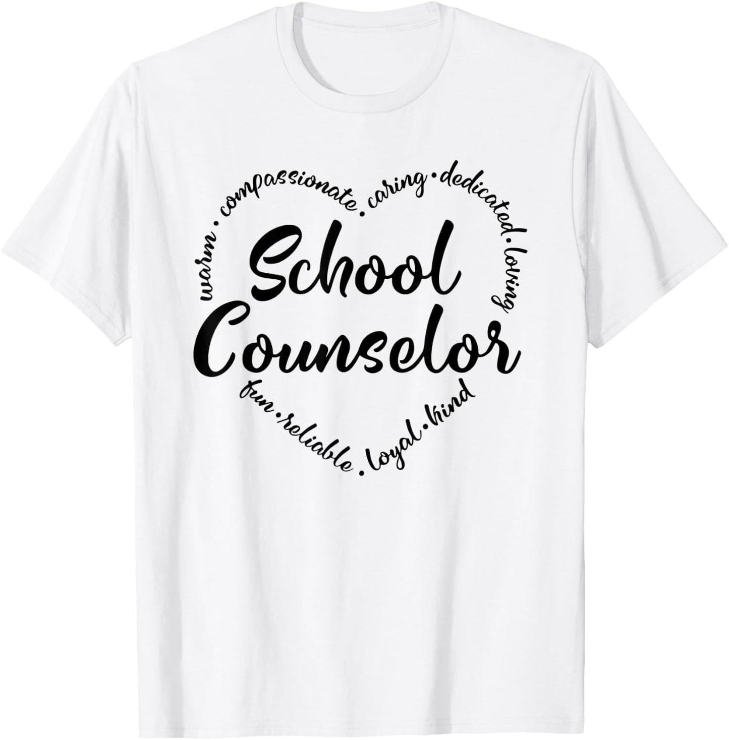 School Counselor Guidance Counselor Schools Counseling T-Shirt - T-Shirt | White