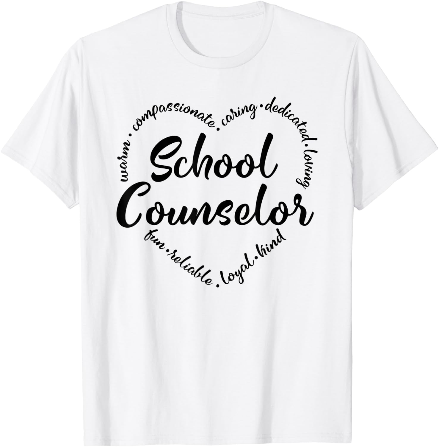 School Counselor Guidance Counselor Schools Counseling T-Shirt - T-Shirt | White