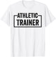 Athletic Trainer T-Shirt - T-Shirt | White