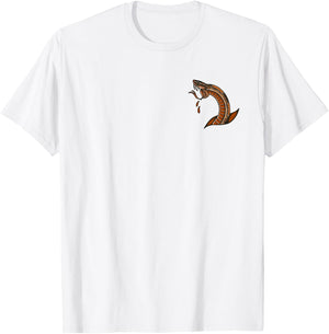 American Traditional Eagle Snake Old School Tattoo Flash T-Shirt - T-Shirt | White