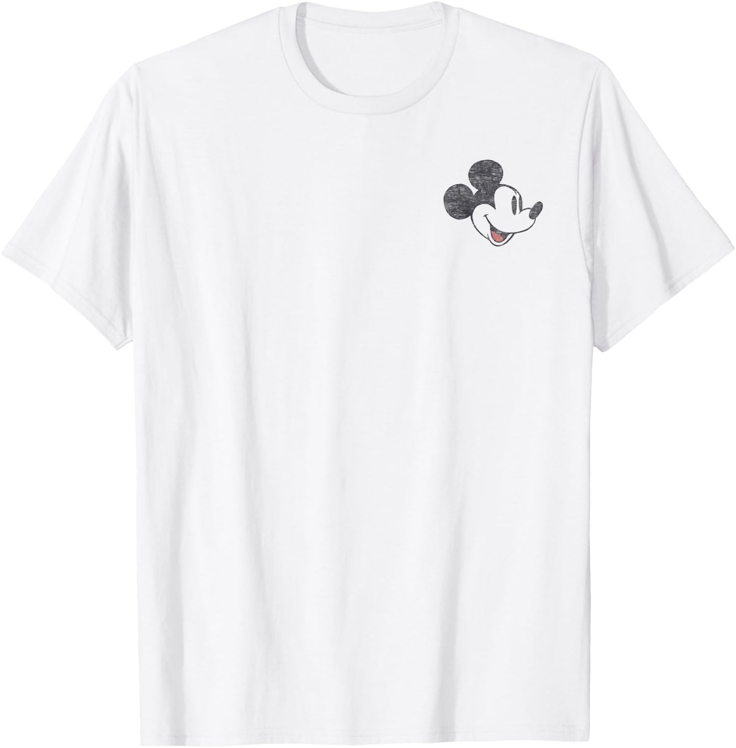 Disney Mickey and Friends Classic Mickey Front & Back T-Shirt - T-Shirt | White