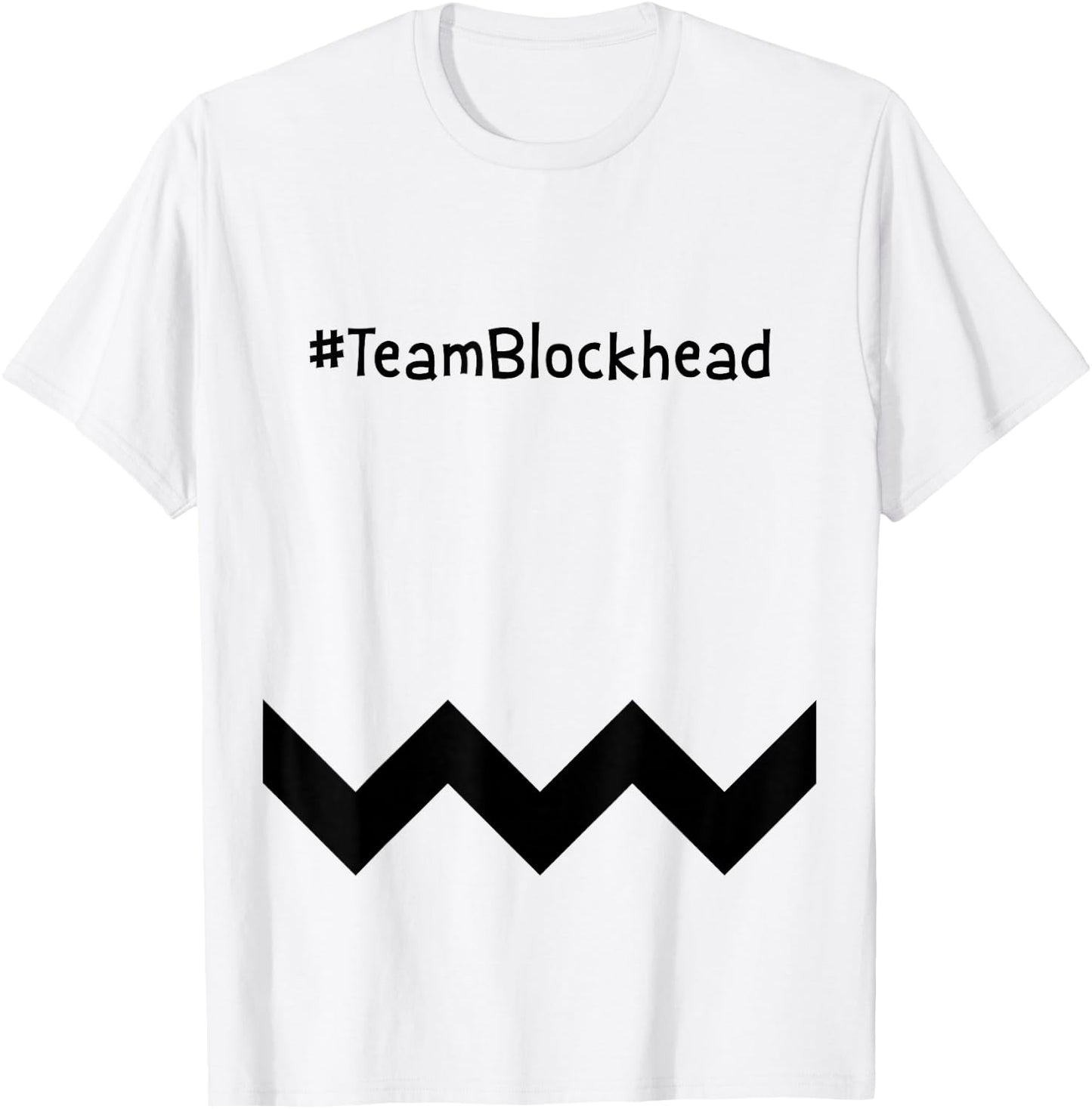 Team Blockhead T-Shirt - T-Shirt | White