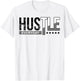 Hustle and Motivate Everyday T-Shirt - T-Shirt | White