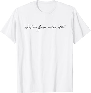 Atelier Gaudard Dolce Far Niente #16 - Peaceful Vacation T-Shirt - T-Shirt | White