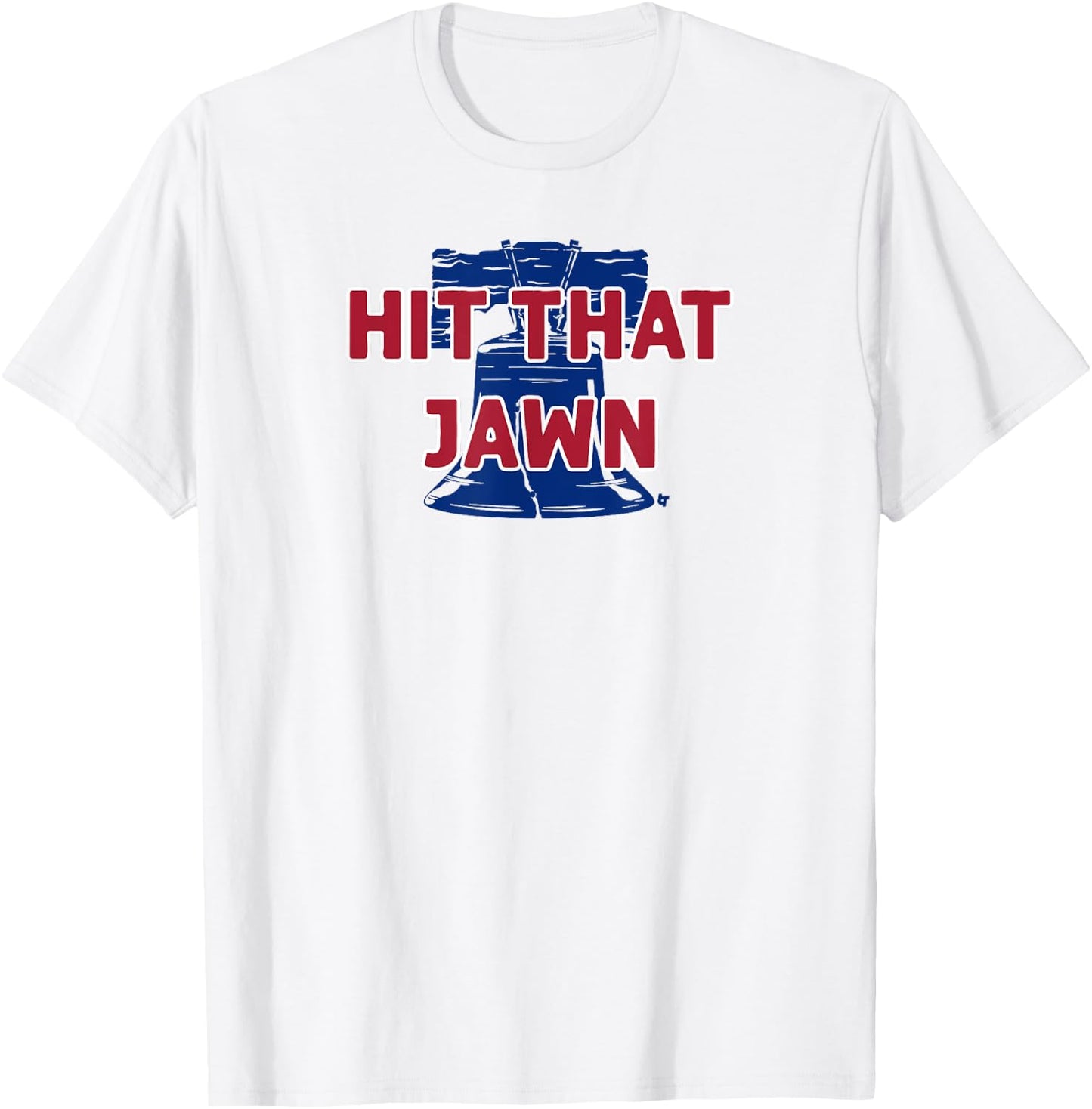 Hit That Jawn - Philadelphia Baseball T-Shirt - T-Shirt | White
