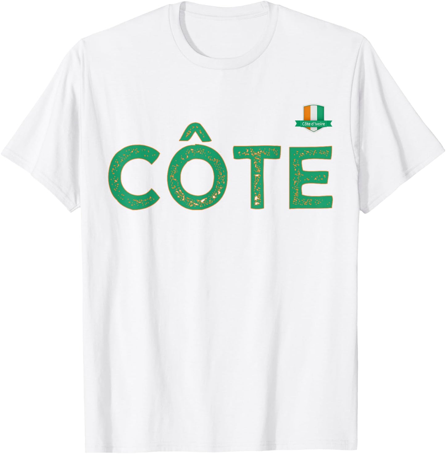 Team Flag Group apparel - Côte - Côte d'Ivoire Ivory Coast T-Shirt - T-Shirt | White