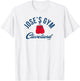 José Ramírez - Jose's Gym Gloves - Cleveland Baseball T-Shirt - T-Shirt | White