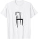 Couple's Halloween Costume, Vigilante Chair Dance, Halloween T-Shirt - T-Shirt | White