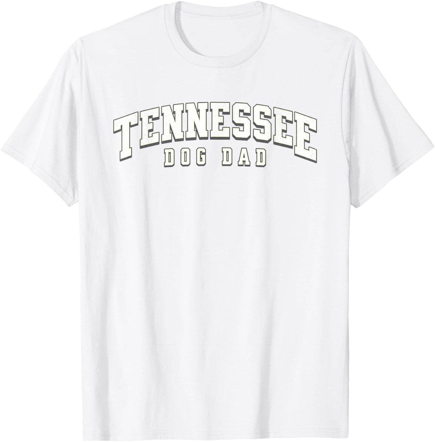 Tennessee TN Orange Dog Dad Father's Day Classic Tennessee T-Shirt - T-Shirt | White