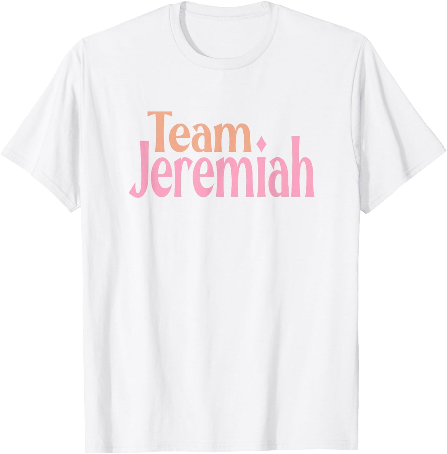 Team Jeremiah T-Shirt - T-Shirt | White