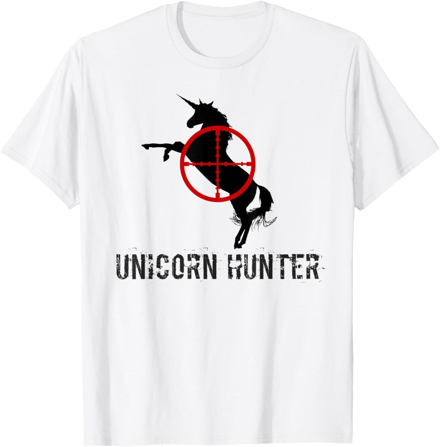 Unicorn Hunter: Unicorn Hunting T-Shirt - T-Shirt | White