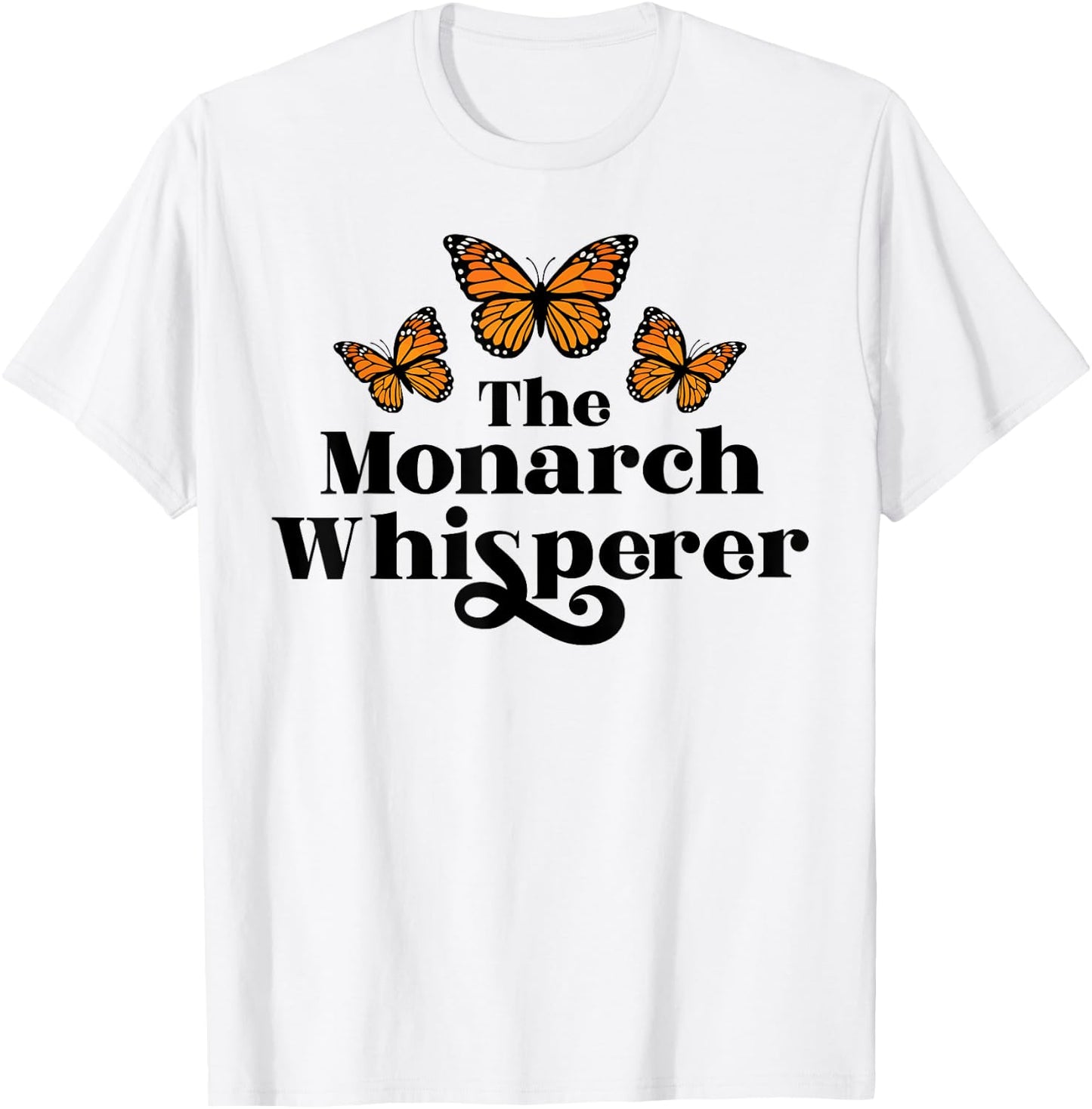 This Monarch Whisperer Butterfly Lover Retro Vintage Women T-Shirt - T-Shirt | White