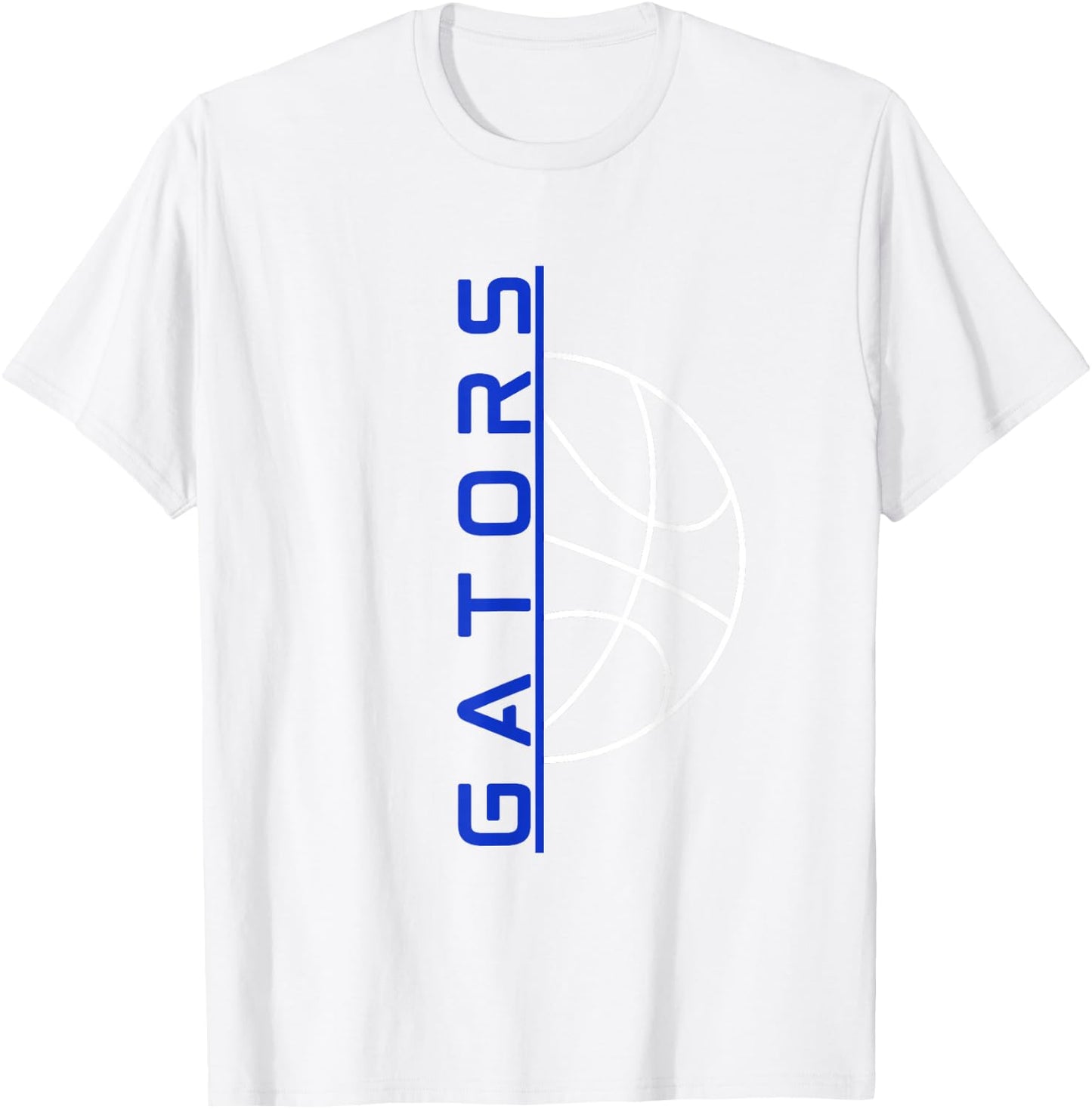 Gators Basketball Blue T-Shirt - T-Shirt | White