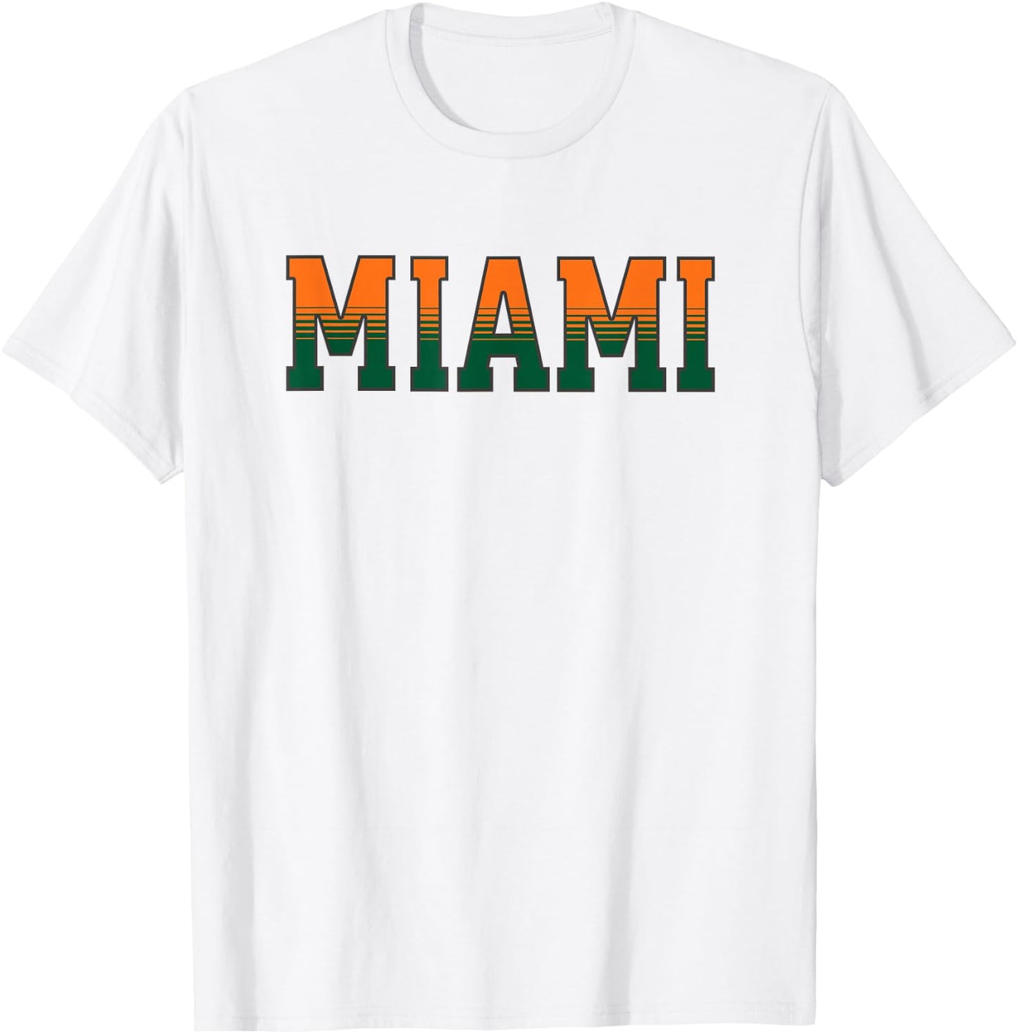 Retro Miami Vintage Design Classic Miami T-Shirt - T-Shirt | White