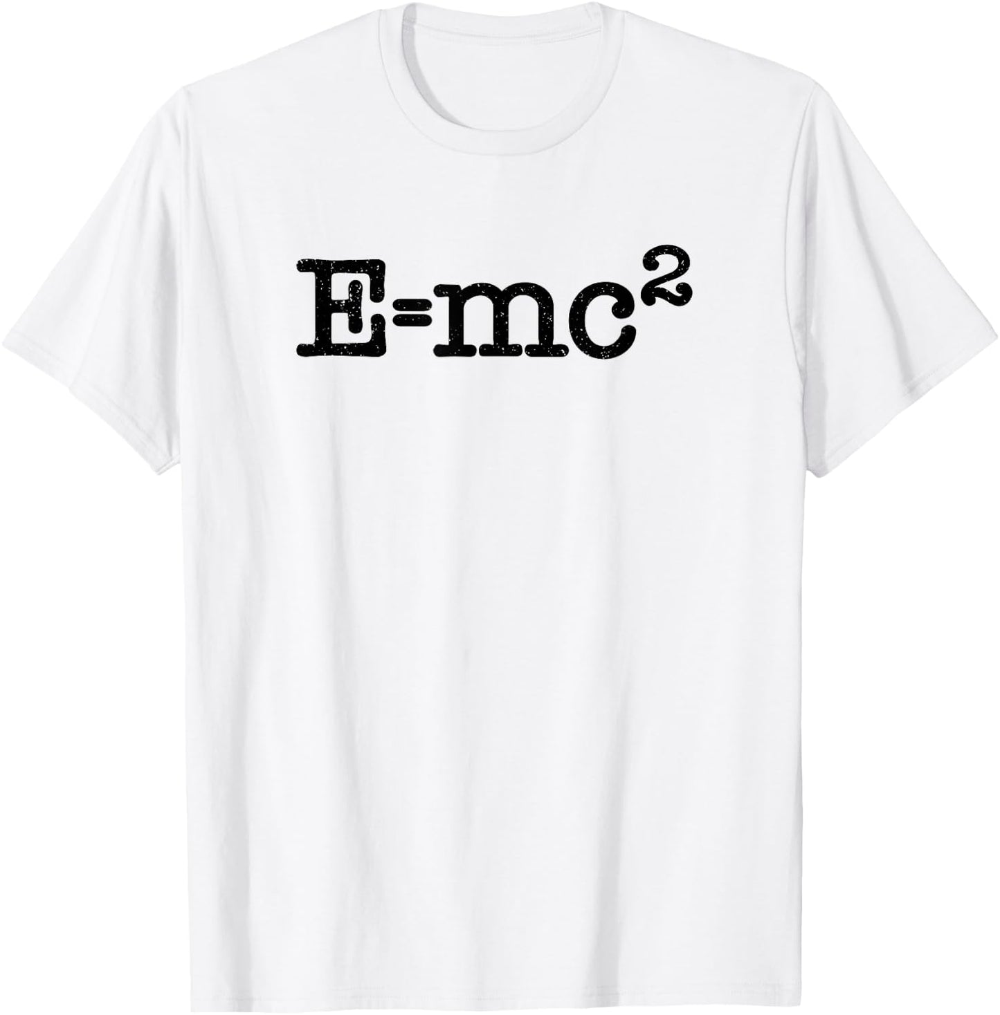 E=mc² E=MC2 T-Shirt - T-Shirt | White