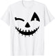 Adult Pumpkin Shirt Women Halloween Jackolantern Costume T-Shirt - T-Shirt | White