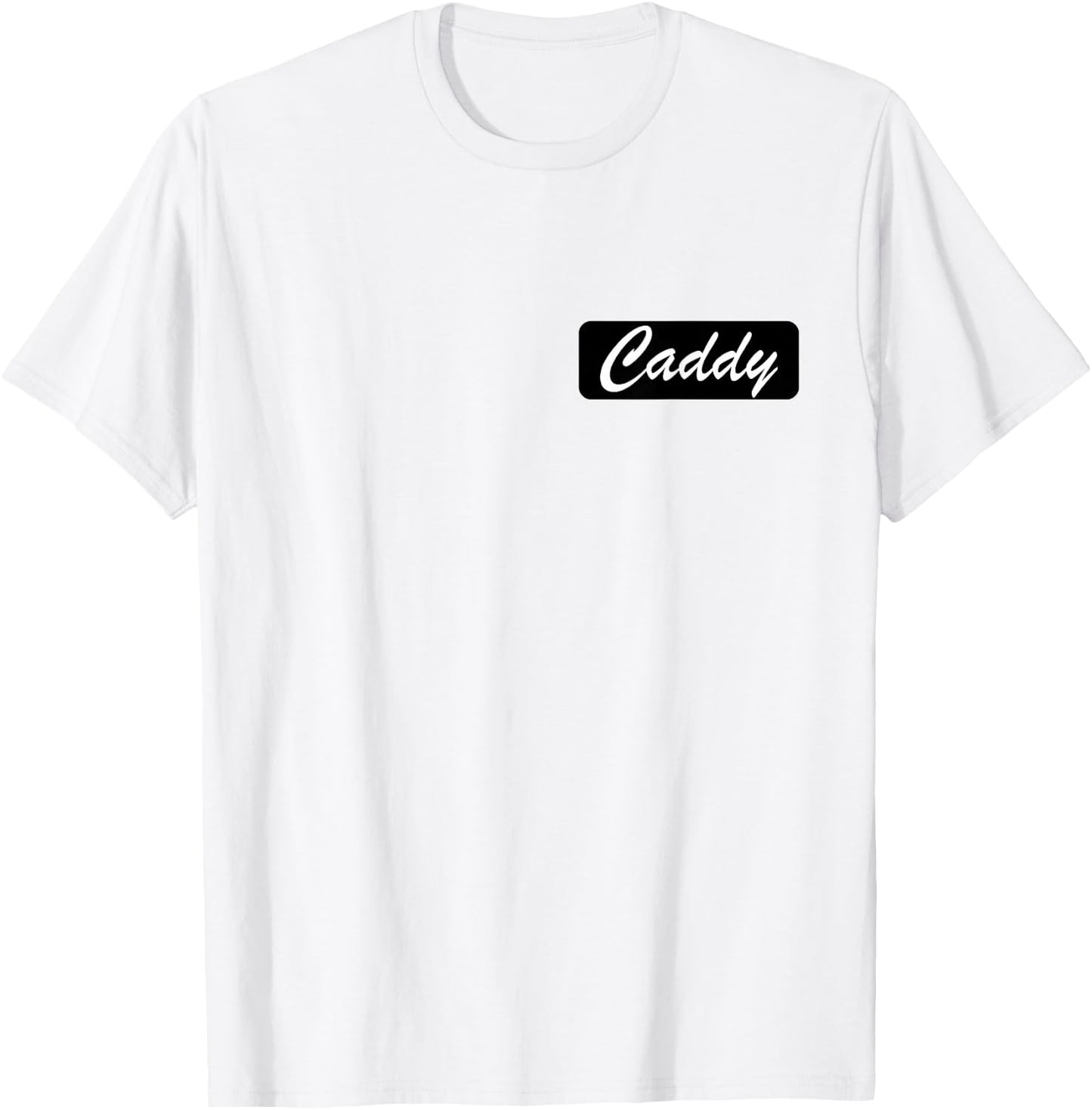 Caddy Costume Golf Lover Halloween Costume Funny Caddy T-Shirt - T-Shirt | White