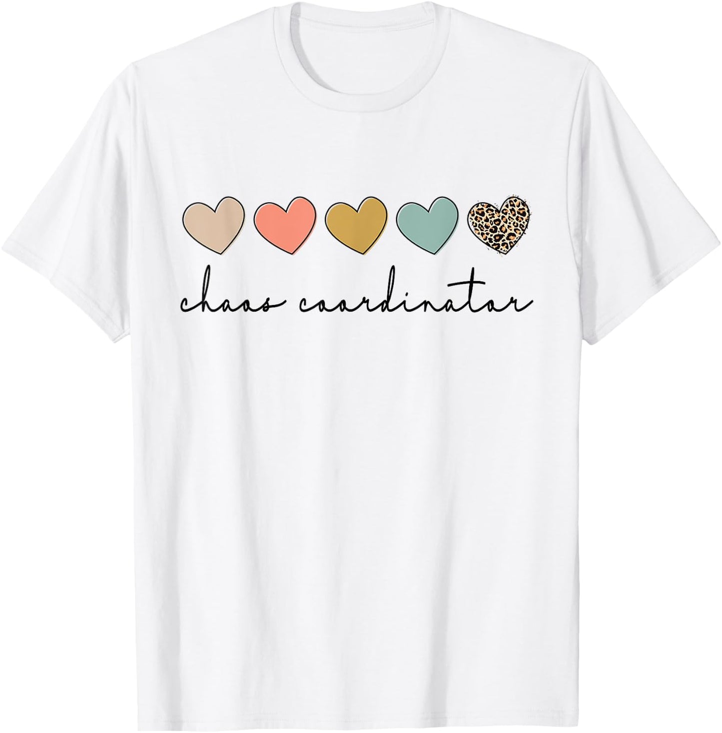 Chaos Coordinator T-Shirt - T-Shirt | White