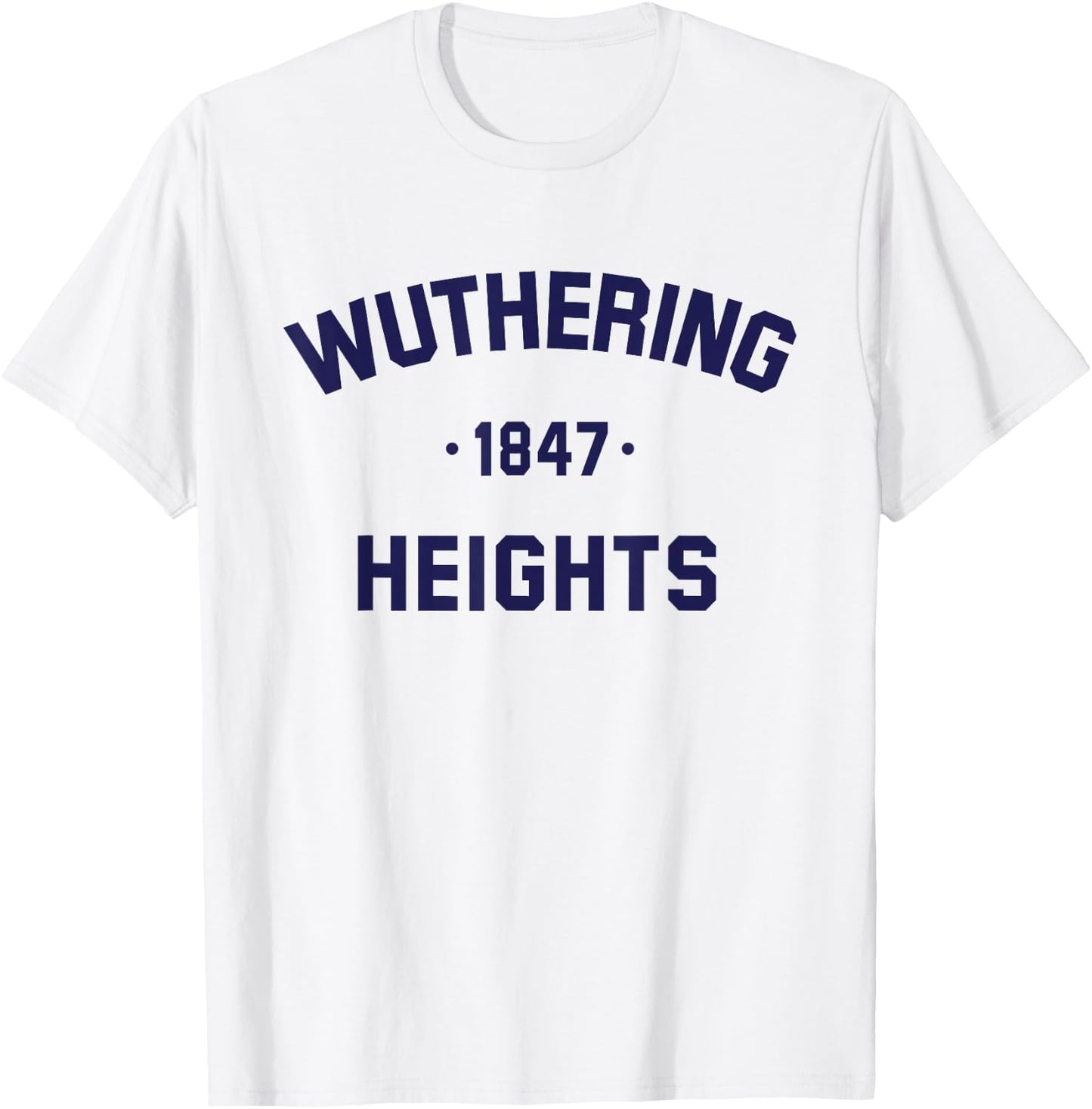 Wuthering Heights by Emily Bronte - Booklover T-Shirt - T-Shirt | White