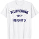 Wuthering Heights by Emily Bronte - Booklover T-Shirt - T-Shirt | White