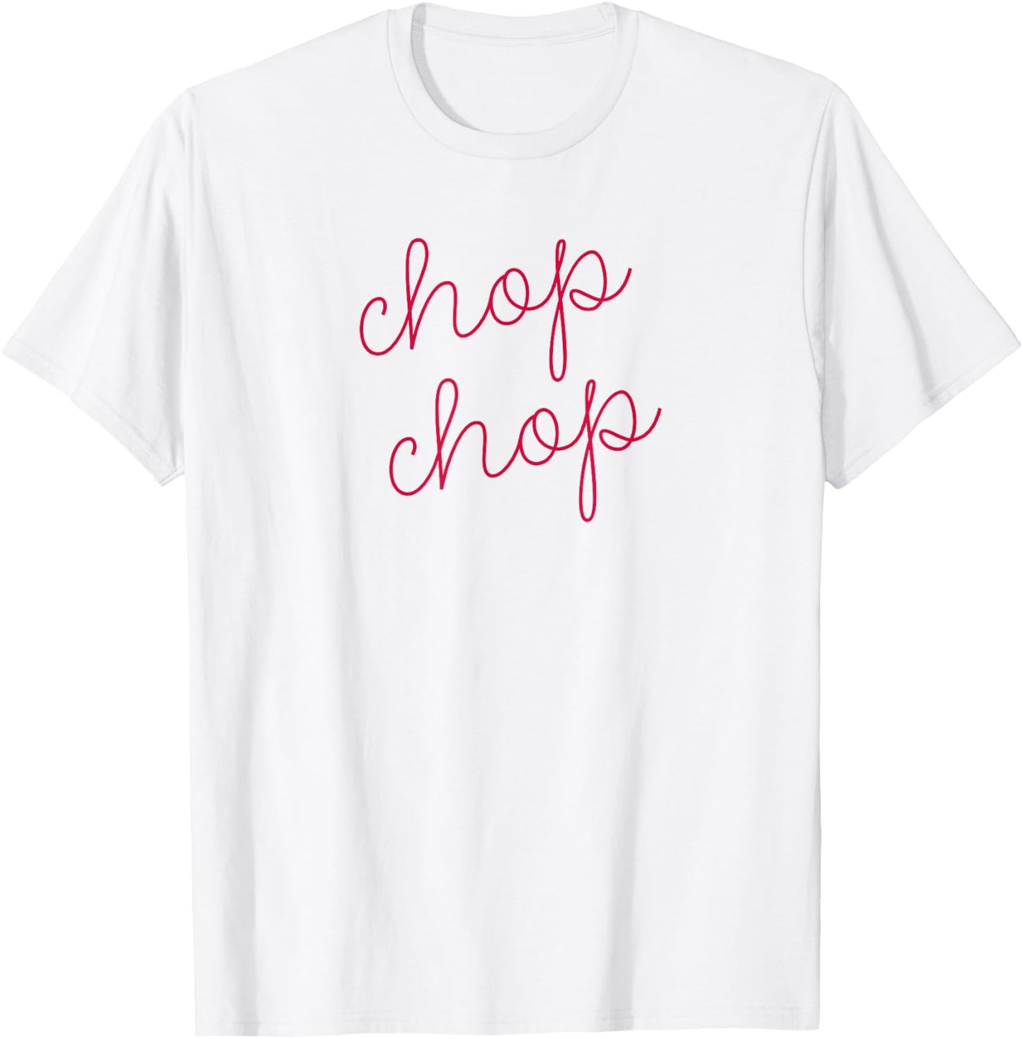 Chop Cursive Chop Atlanta T-Shirt - T-Shirt | White