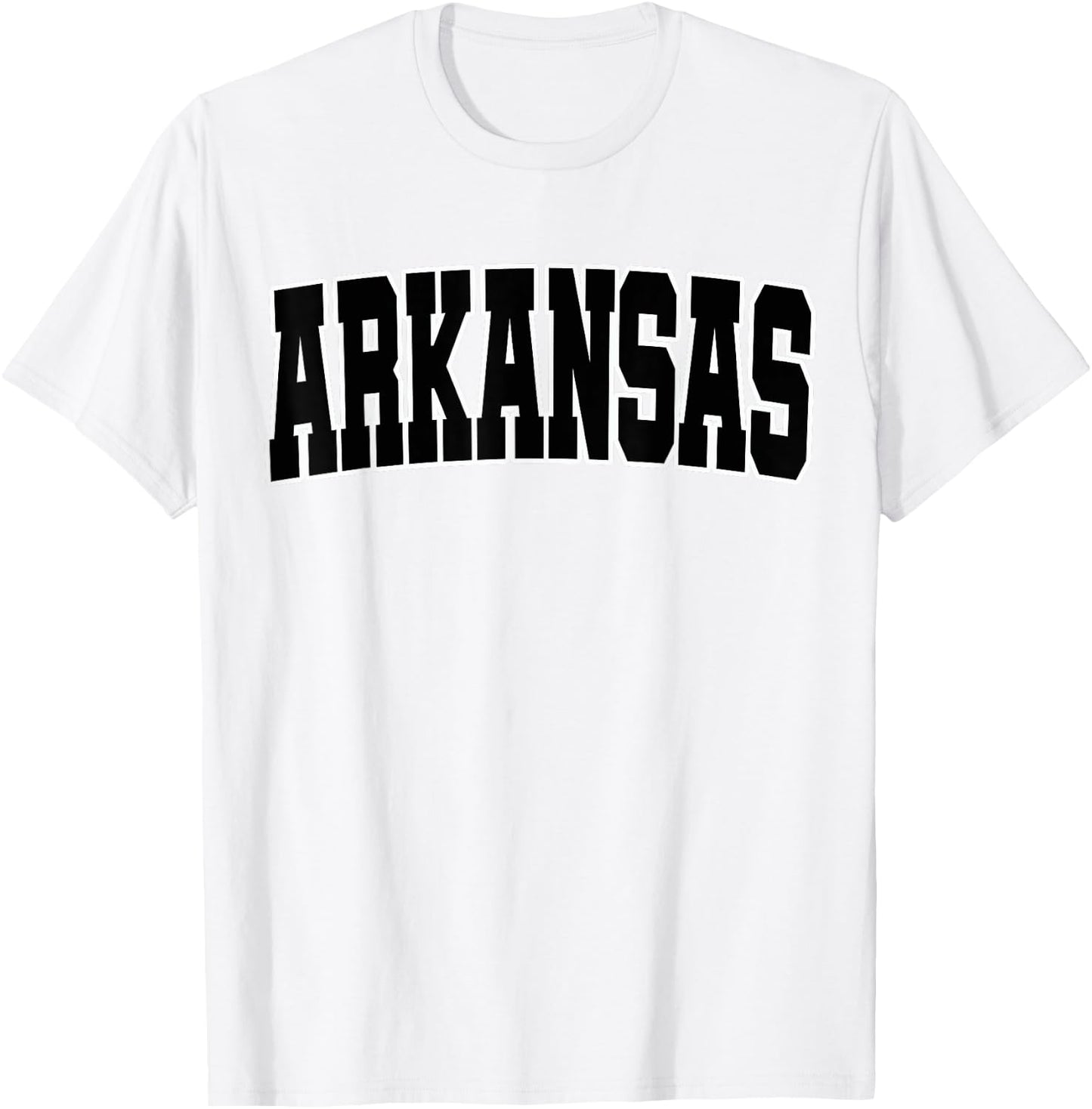 Arkansas Vintage Style T-Shirt - T-Shirt | White