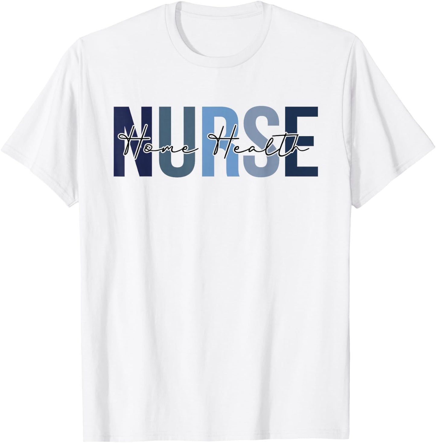 Retro Home Health Nurse Gifts Nursing Apparel T-Shirt - T-Shirt | White