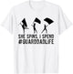 Guard Dad Life Color Guard Dad Of A Color Guard Member Dad T-Shirt - T-Shirt | White
