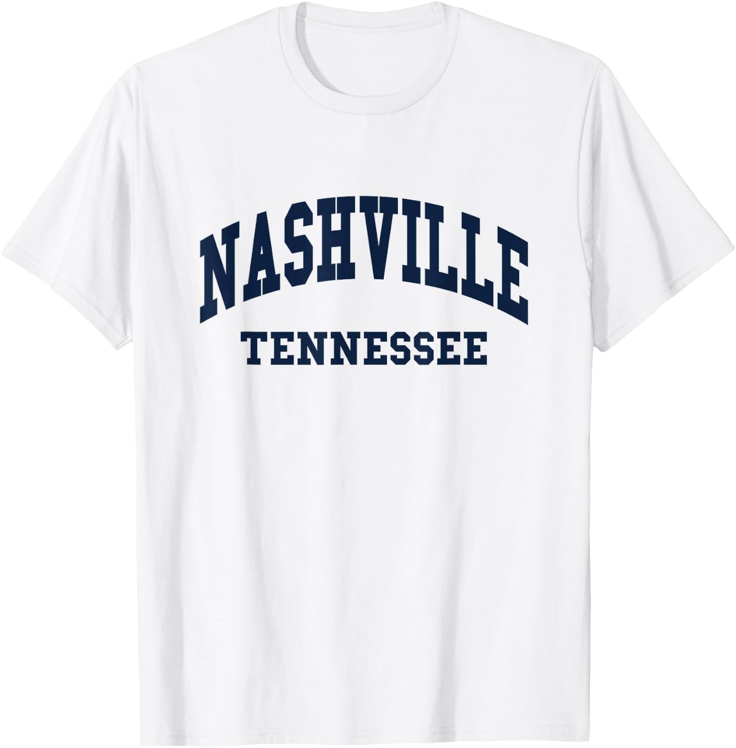 Nashville - Tennessee - Throwback Design - Classic T-Shirt - T-Shirt | White