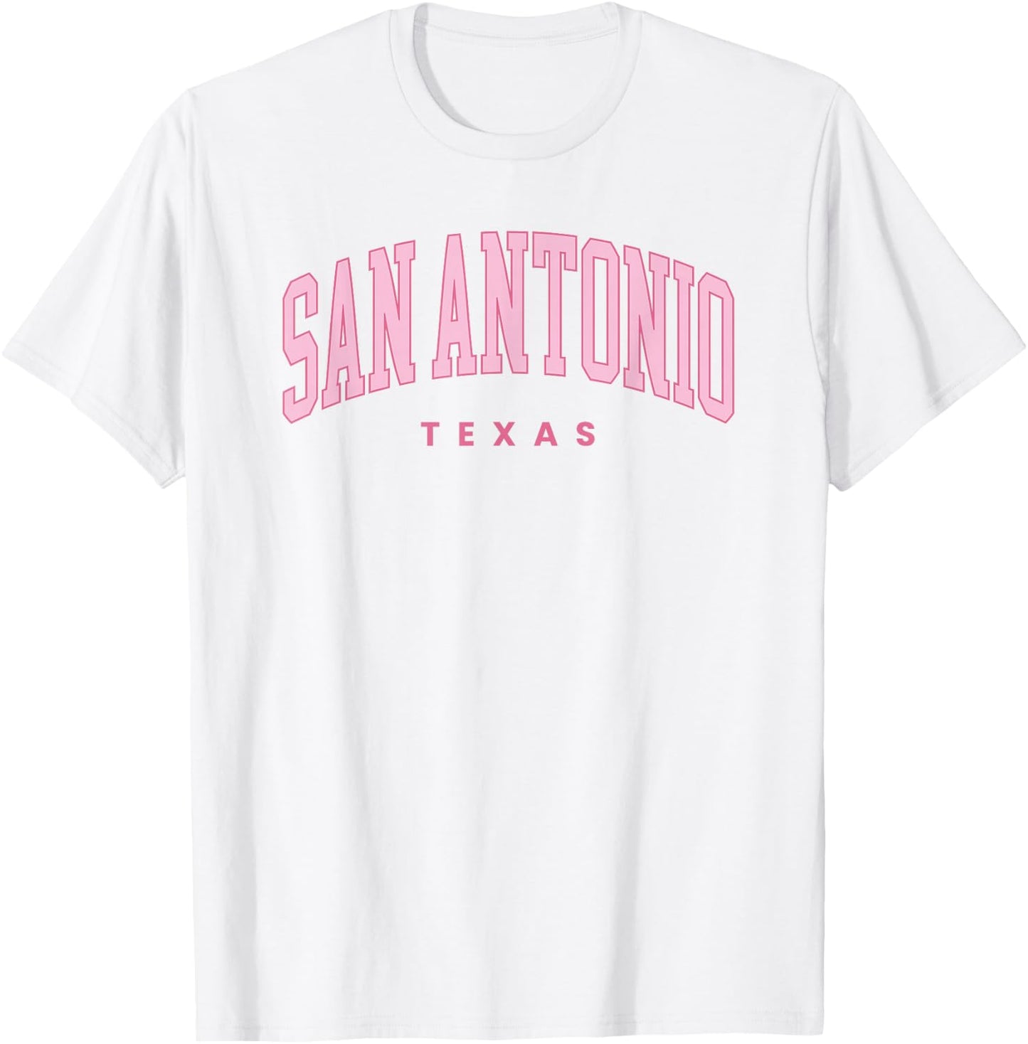 Vintage San Antonio Texas Retro Preppy Throwback Girls Women T-Shirt - T-Shirt | White
