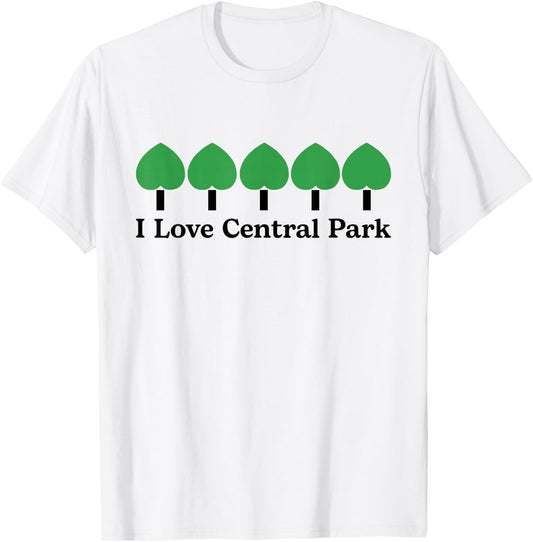 I Love Central Park T-Shirt - T-Shirt | White