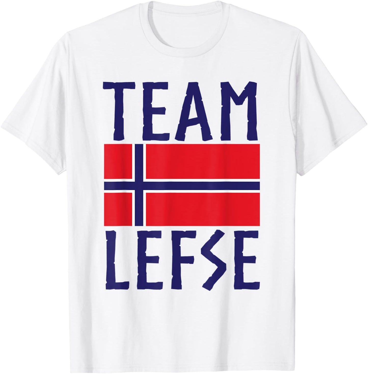 Team Lefse Norwegian Christmas Lefse Making T-Shirt - T-Shirt | White