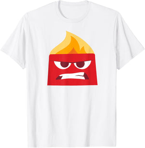 Disney and Pixar’s Inside Out Anger Red T-Shirt - T-Shirt | White