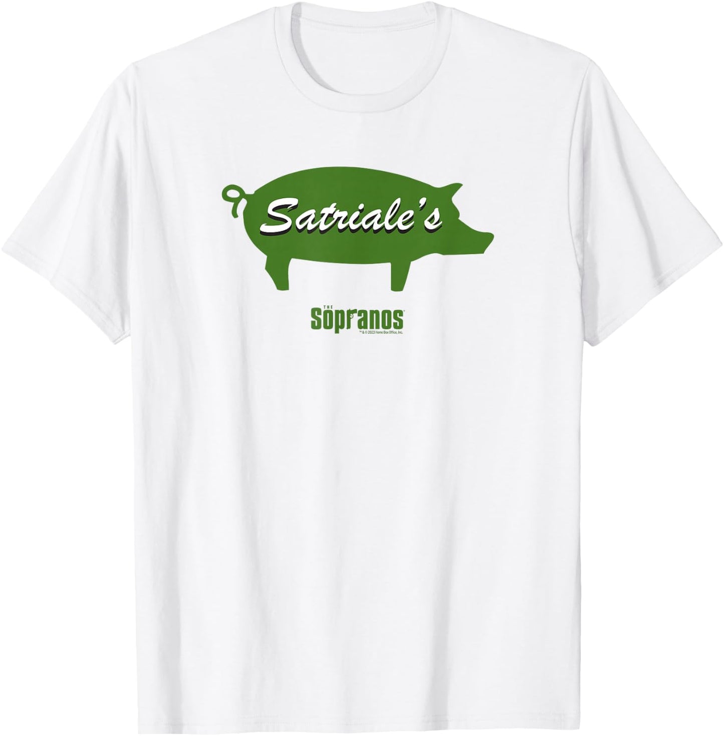 The Sopranos Satriale’s Adult T-Shirt - T-Shirt | White