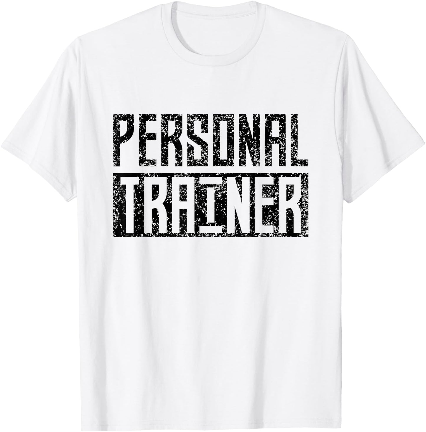 Personal Trainer Coach Instructor Fitness Workout T-Shirt - T-Shirt | White