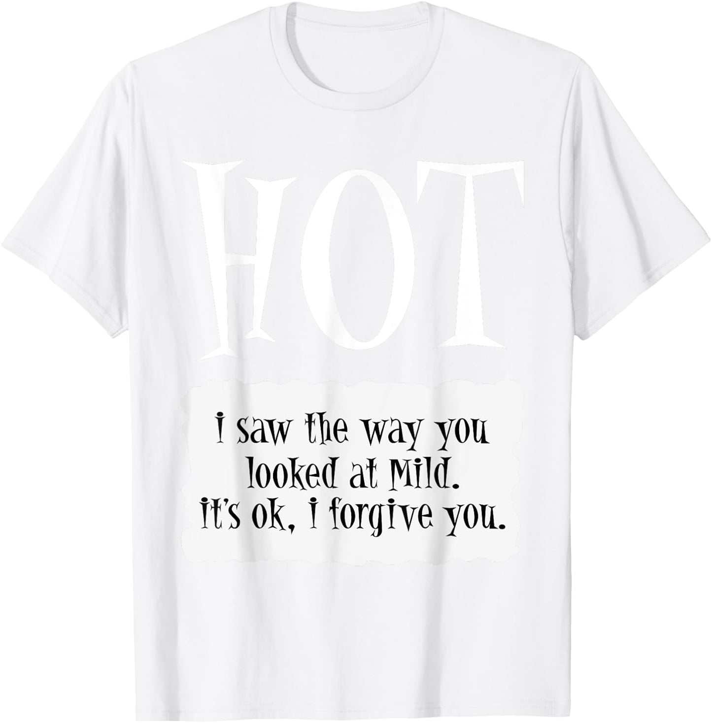 HOT - Hot Packet Halloween Taco Costume Uniform Easy DIY T-Shirt - T-Shirt | White