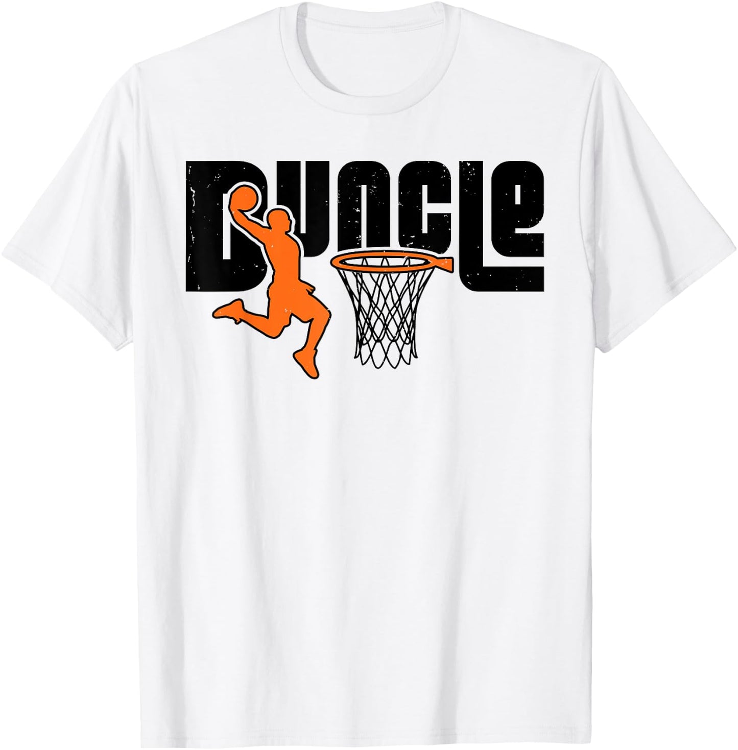 Duncle Basketball Uncle Player Sport Basketballer Funny T-Shirt - T-Shirt | White