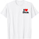 I Love Heart Dick Richard T-Shirt - T-Shirt | White