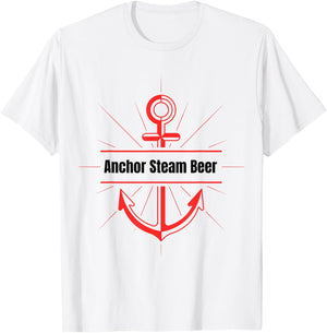 Anchor Steam Beer T-Shirt - T-Shirt | White