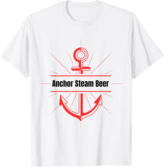 Anchor Steam Beer T-Shirt - T-Shirt | White