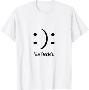 Moody Funny Graphic Casual Cute Joke Sarcastic T-Shirt - T-Shirt | White