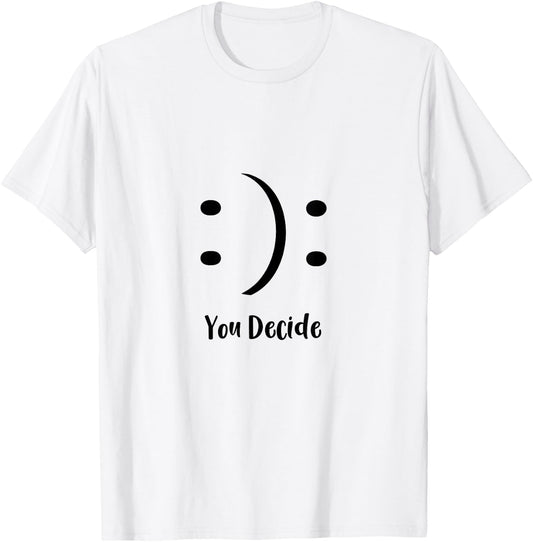 Moody Funny Graphic Casual Cute Joke Sarcastic T-Shirt - T-Shirt | White