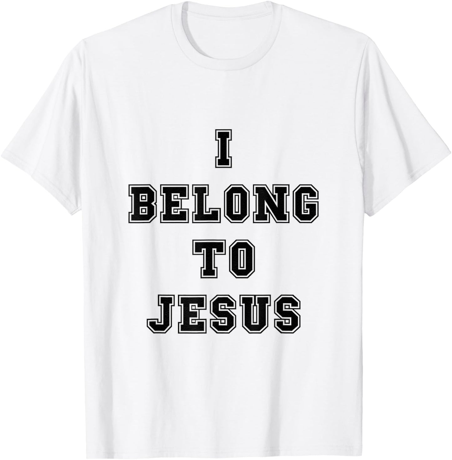 I Belong To Jesus Soccer Kaka Name Football Team T-Shirt - T-Shirt | White