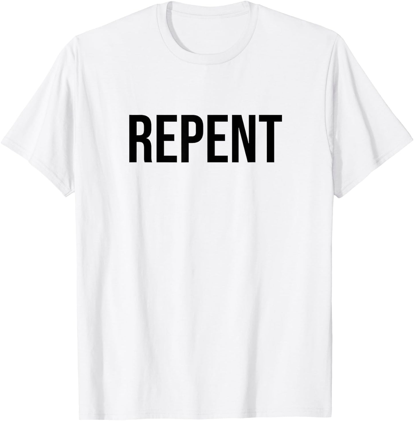 Repent T-Shirt - T-Shirt | White