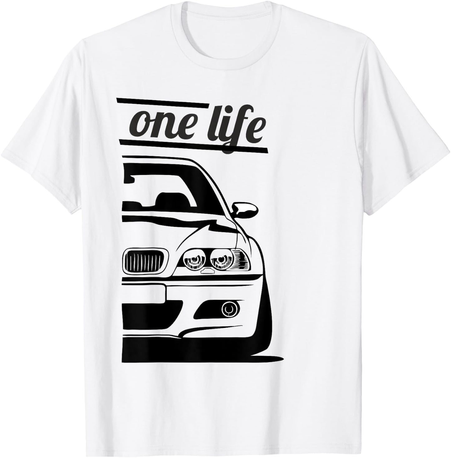 E46 3 Series - One Love One Life (Part 2/2) T-Shirt - T-Shirt | White