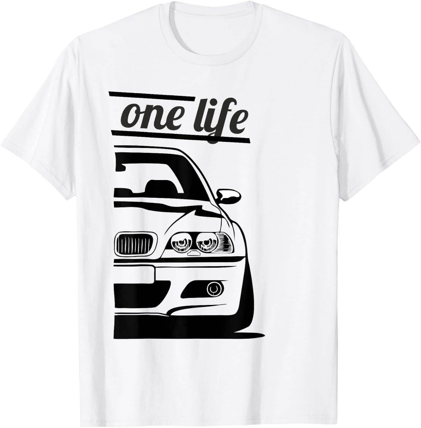 E46 3 Series - One Love One Life (Part 2/2) T-Shirt - T-Shirt | White