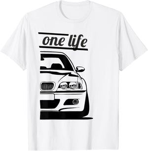 E46 3 Series - One Love One Life (Part 2/2) T-Shirt - T-Shirt | White