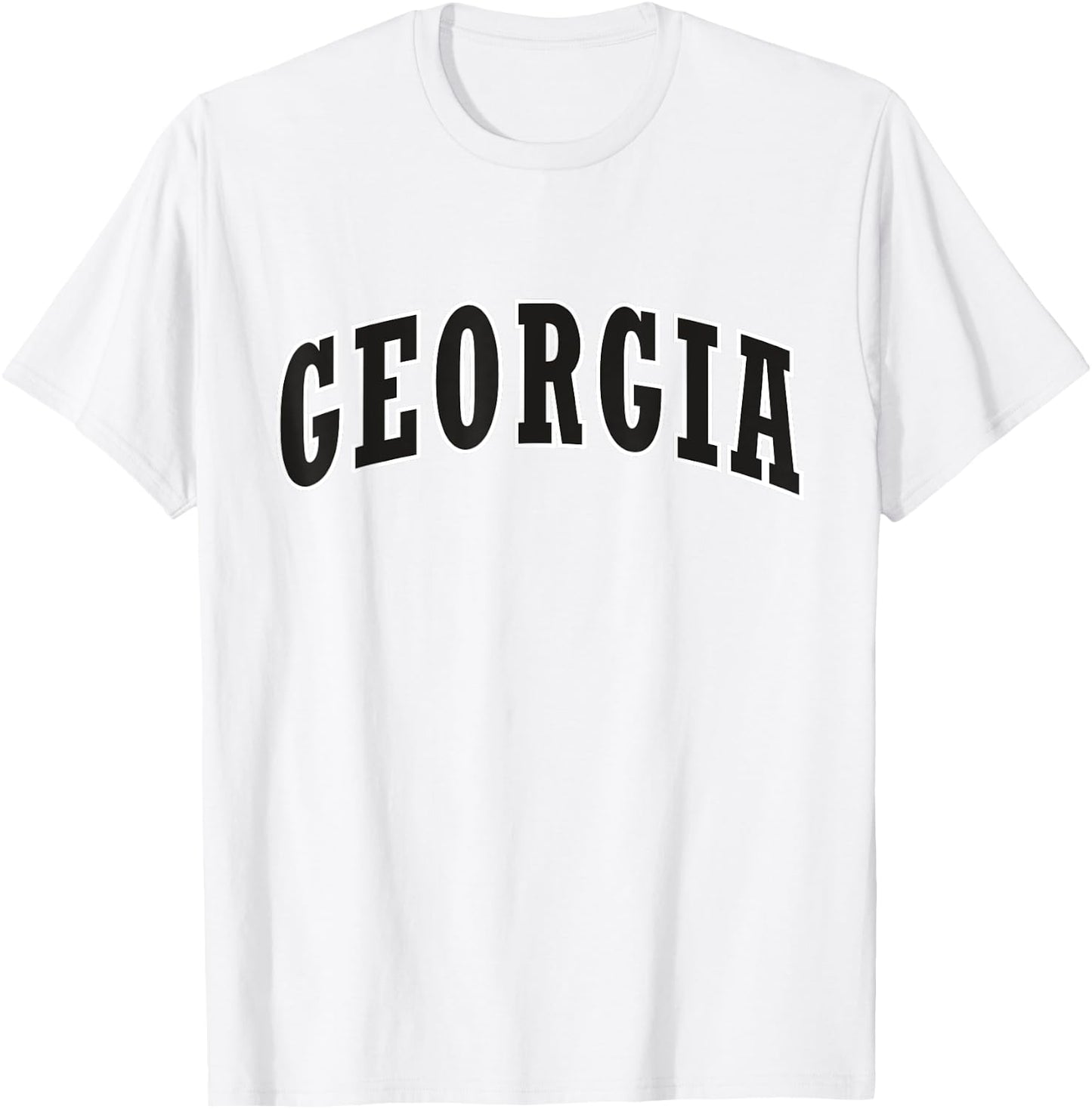 Georgia State Athletic Sports T-Shirt - T-Shirt | White
