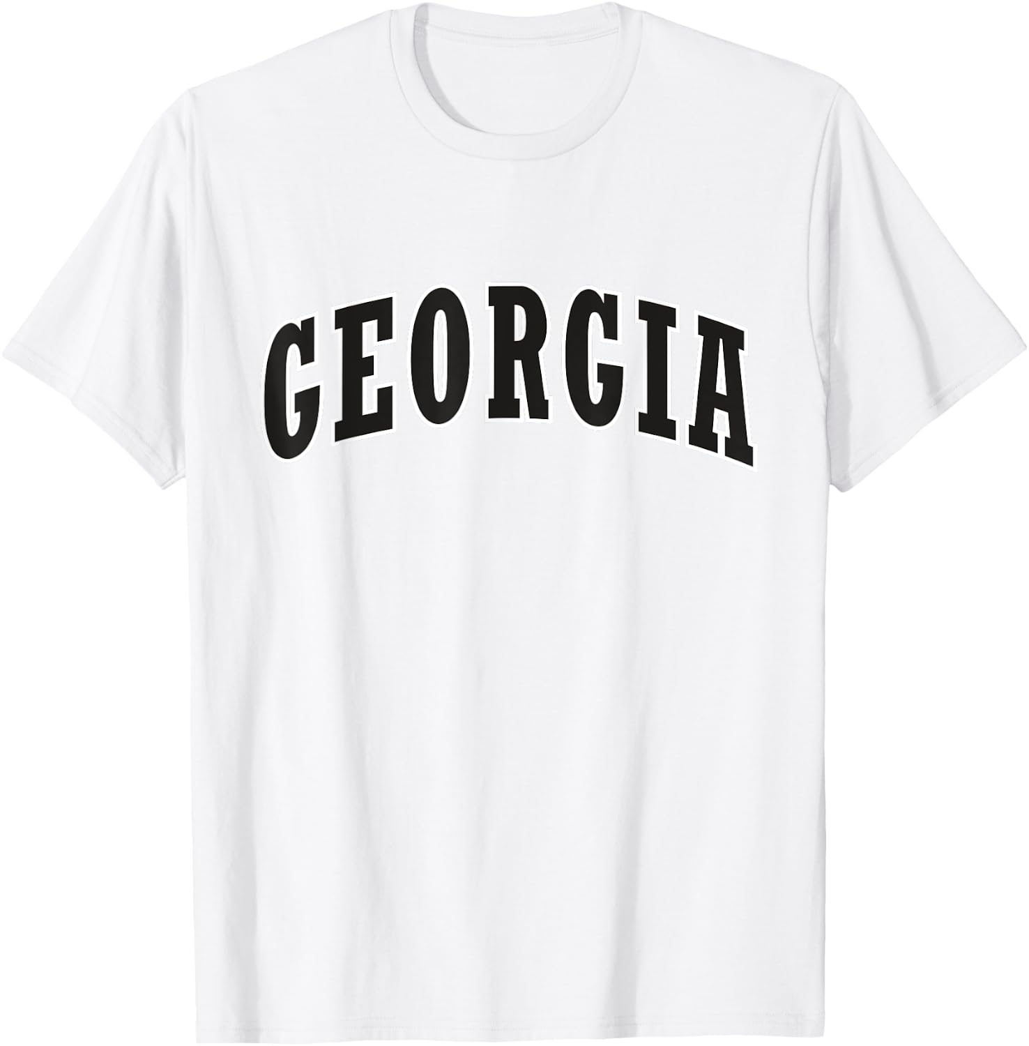 Georgia State Athletic Sports T-Shirt - T-Shirt | White